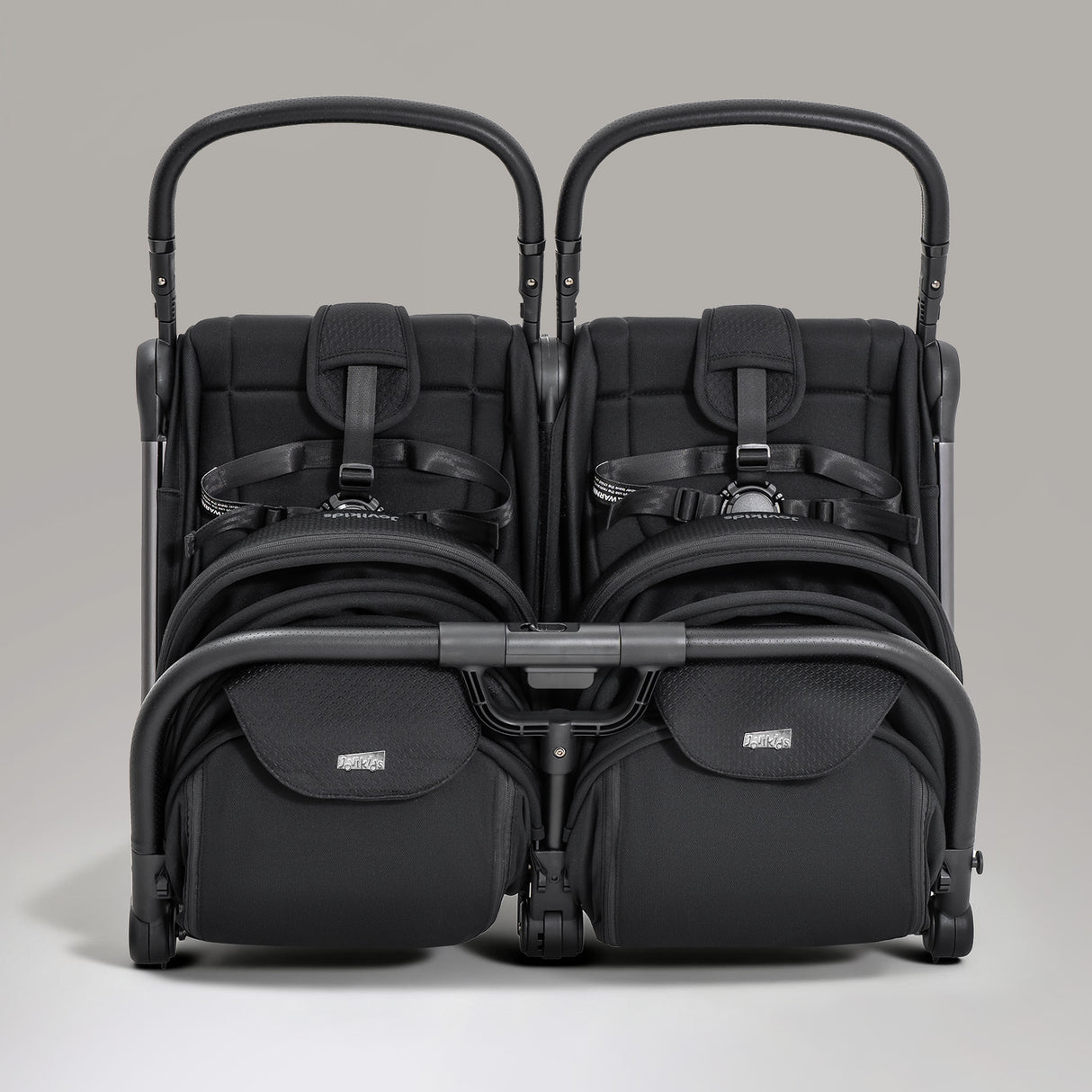 Jovikids Ayla Double Pushchair - Urban Black