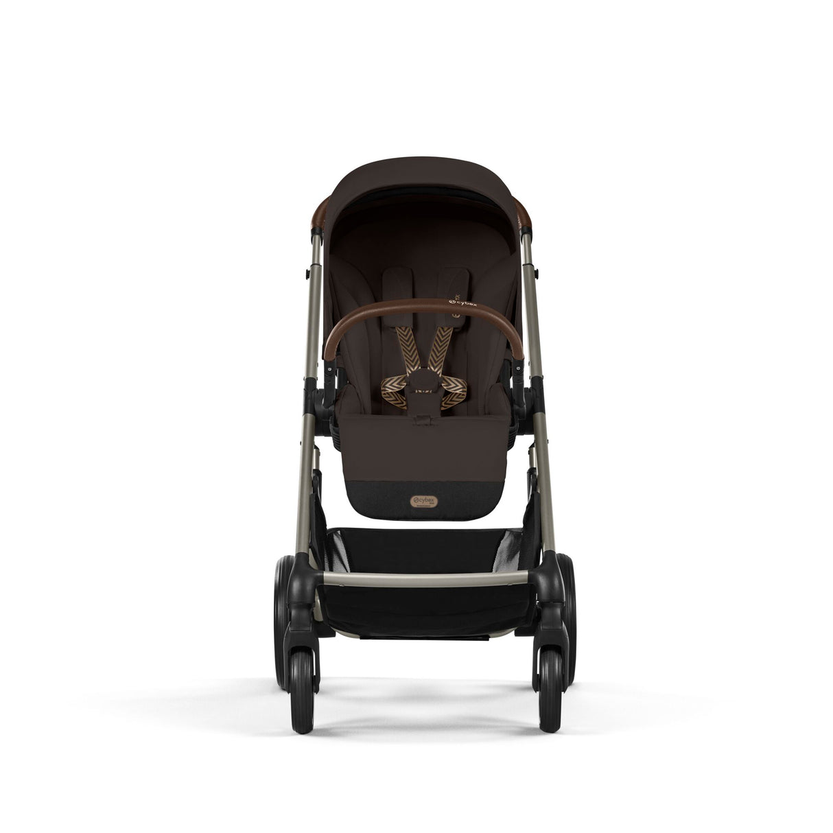 Cybex Balios S Lux Travel System with Cloud G & ISOFIX Base - Chocolate Brown
