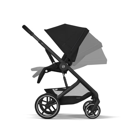 Cybex Balios S Lux Travel System with Cloud G & ISOFIX Base - Moon Black