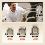 Welldon Cocoon Travel 2 High Back Booster - Sahara