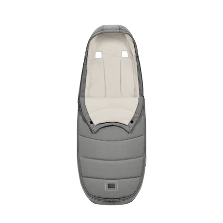 Cybex Priam Travel System with Accessories, Cloud T Car Seat & ISOFIX Base - Mirage Grey / Rose Gold Frame