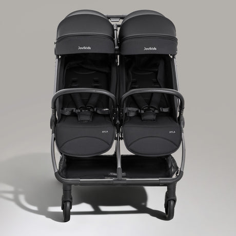 Jovikids Ayla Double Pushchair - Urban Black