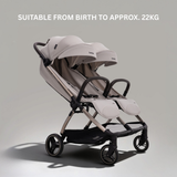Jovikids Ayla Double Pushchair - Dawn Beige