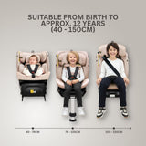 Jovikids Ranger 2 Rotating Car Seat - Rosewood