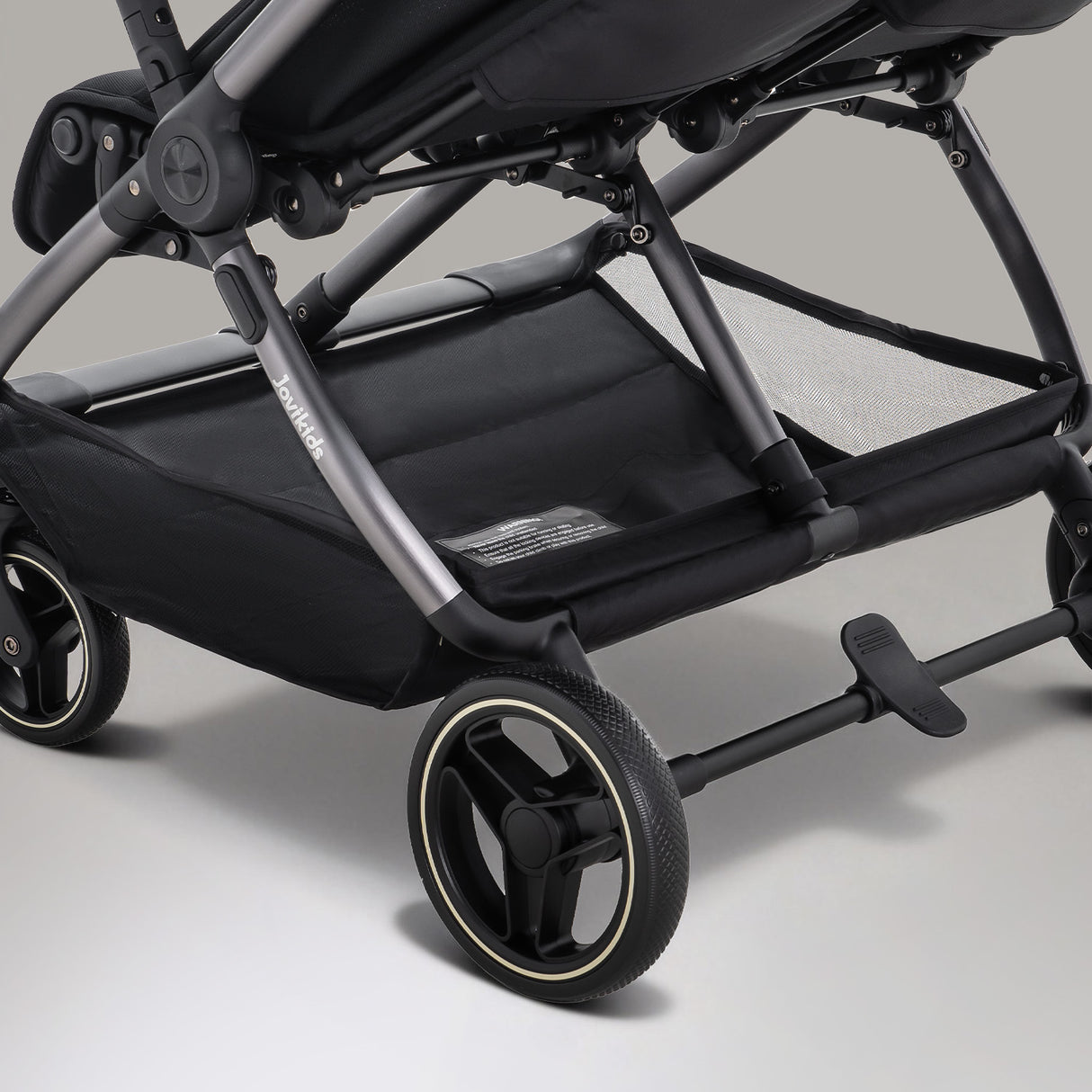 Jovikids Ayla Double Pushchair - Urban Black
