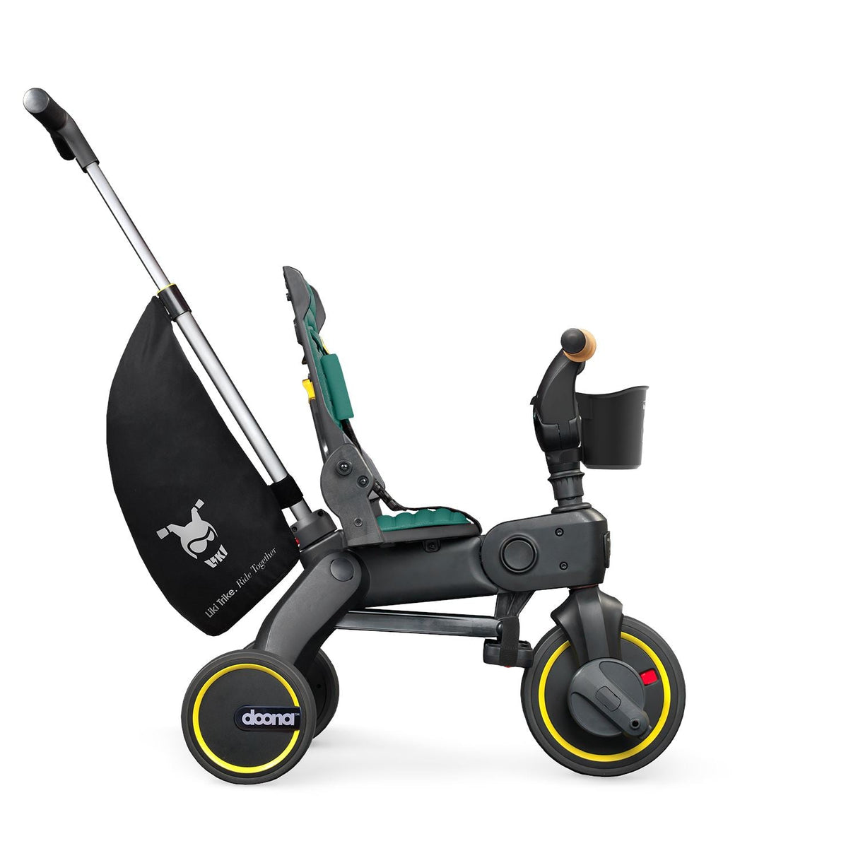 Doona Liki S5 Push Along 5-in-1 Trike / Bike - Racing Green