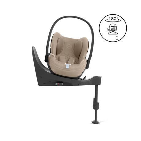 Cybex ePriam 2026 Ultimate Bundle with Cloud T & ISOIFX Base - Matt Black/Cozy Beige