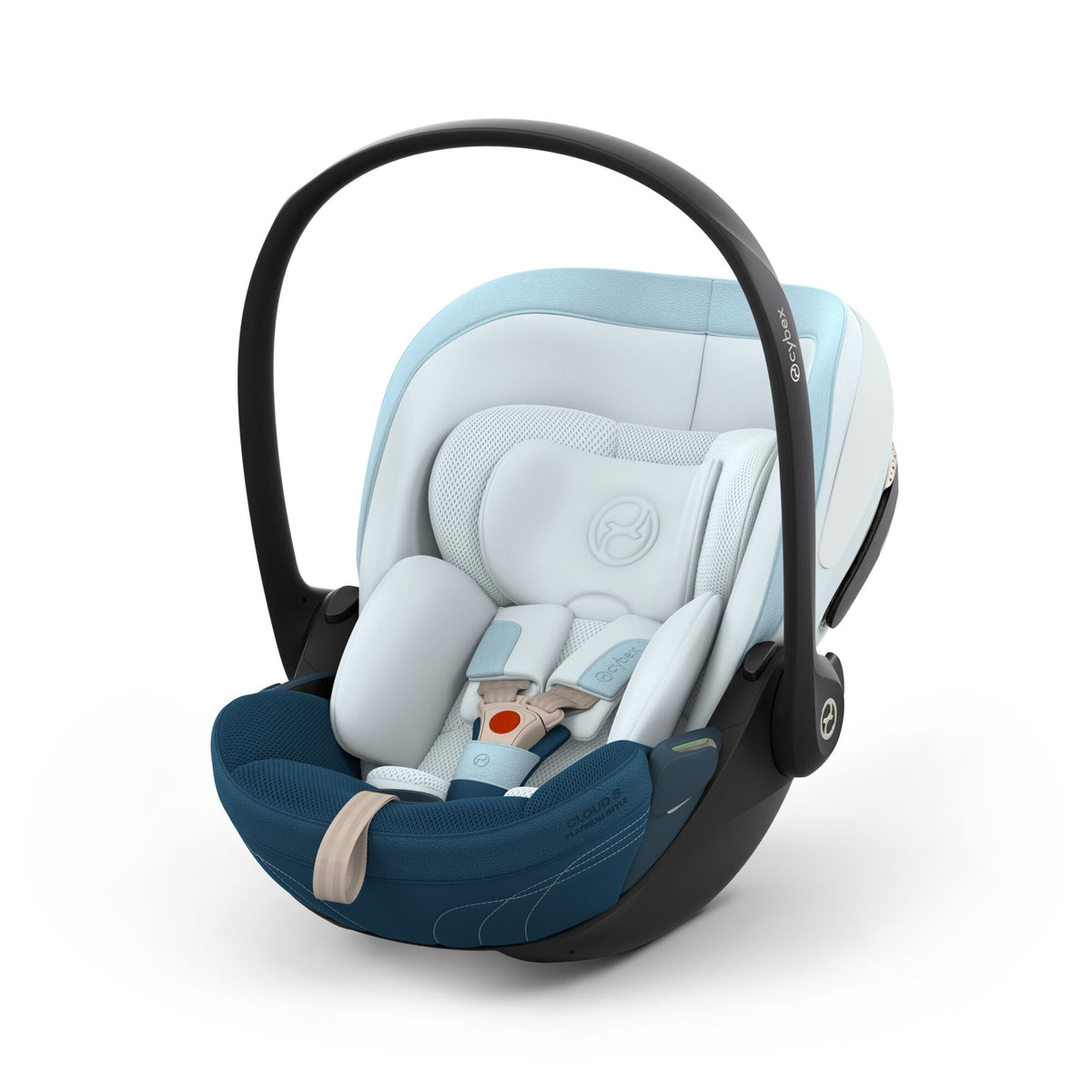 Cybex Cloud S i-Size Infant Car Seat - STYLE Opal Blue