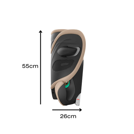 Cybex Solution G2 Folding High Back Booster - PLUS - Almond Beige