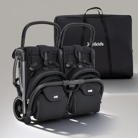 Jovikids Ayla Double Pushchair - Urban Black