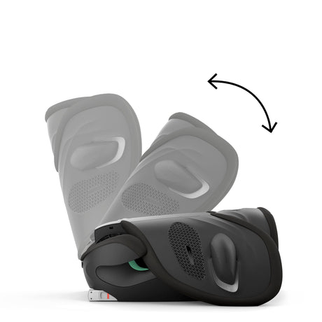 Cybex Solution G2 Folding High Back Booster - Magic Black