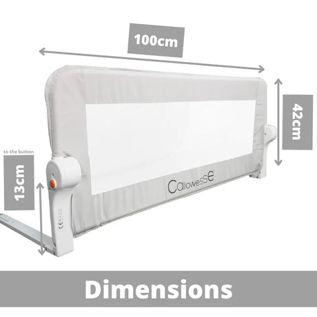 Callowesse Folding Bed Guard Rail 100 x 42cm - Grey