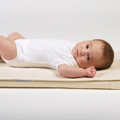 Little Green Sheep Organic Moses Basket/Pram Mattress Protector - 30x70cm