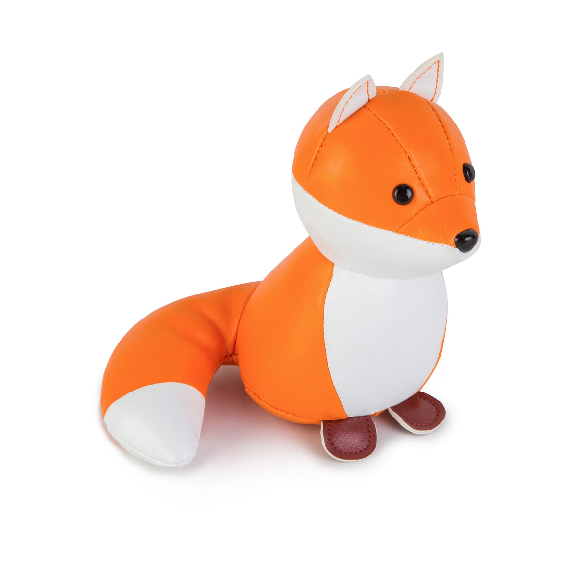 Little Big Friends Farm Collection Tiny Friends Fox Rattle Toy – Vegan ...