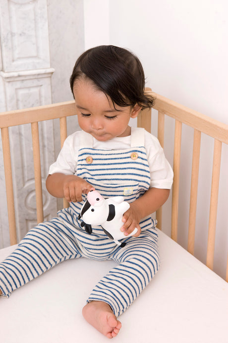 Little Big Friends - Farm Collection Tiny Friends Rattle Toy - Cow