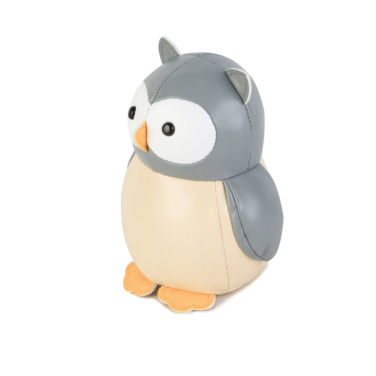 Little Big Friends Farm Collection Tiny Friends Owl Rattle Toy – Vegan ...