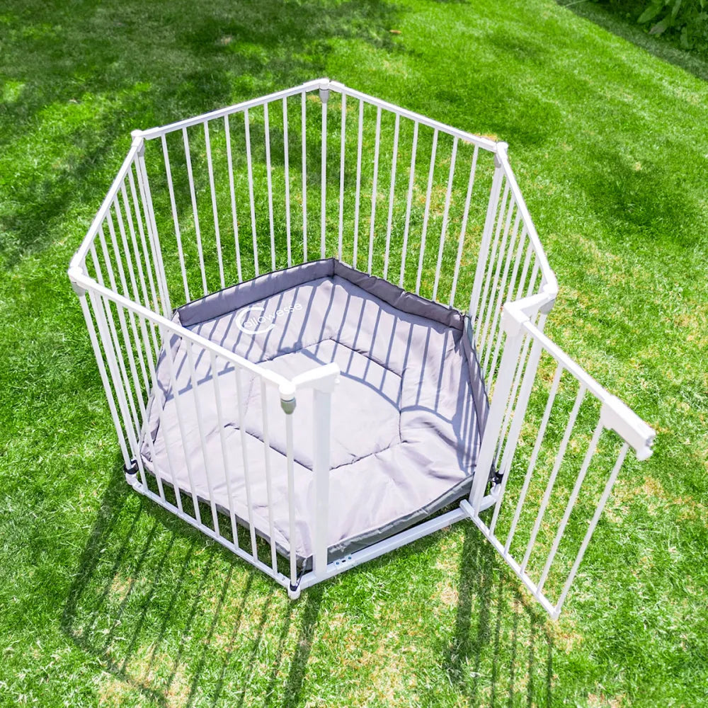 Callowesse Multi-Gate Playpen Room Guard - White