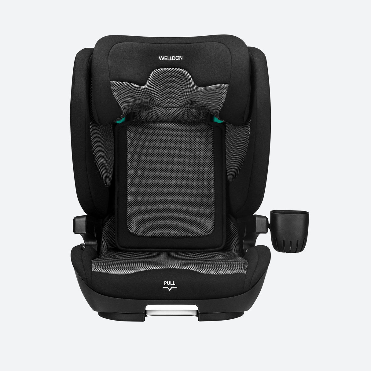 Welldon Cocoon Travel 2 High Back Booster - Ebony