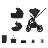 Venicci Claro 2 Travel System with Tiago Car Seat - Noir