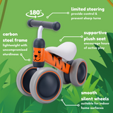BoldCube Baby Balance Bike – Benny Tiger