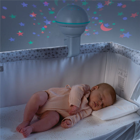 Jané Glow Musical Night Light Sleep Projector with Crying Sensor