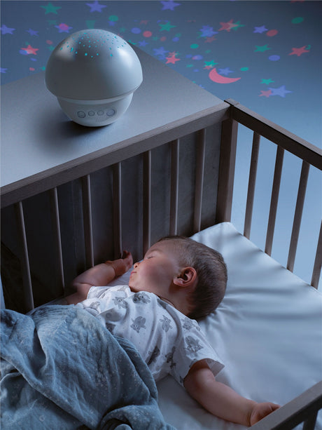 Jané Glow Musical Night Light Sleep Projector with Crying Sensor