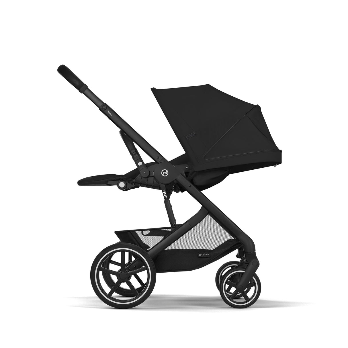 Cybex Balios S Lux Travel System with Cloud G & ISOFIX Base - Moon Black