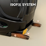 Welldon Cocoon Travel 2 High Back Booster - Ebony