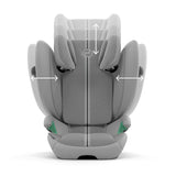 Cybex Solution G2 Folding High Back Booster - PLUS - Stone Grey