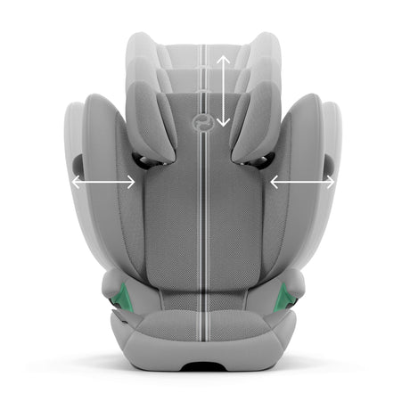 Cybex Solution G2 Folding High Back Booster - PLUS - Stone Grey