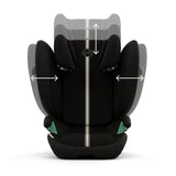 Cybex Solution G2 Folding High Back Booster - PLUS - Moon Black