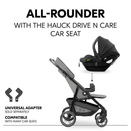 Hauck Shop N Care Pushchair - Grey