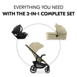 Hauck Shop N Care Trio Travel System - Olive