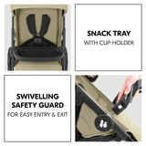 Hauck Shop N Care Trio Travel System - Olive