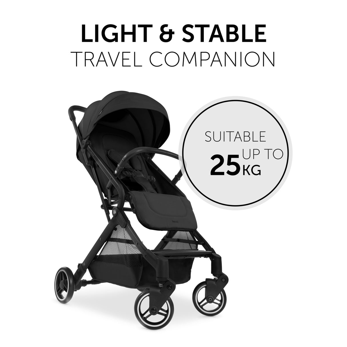 Hauck Travel N Care Stroller - Black