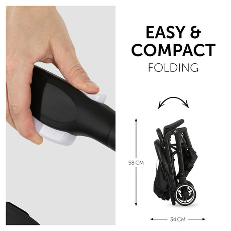 Hauck Travel N Care Stroller - Black