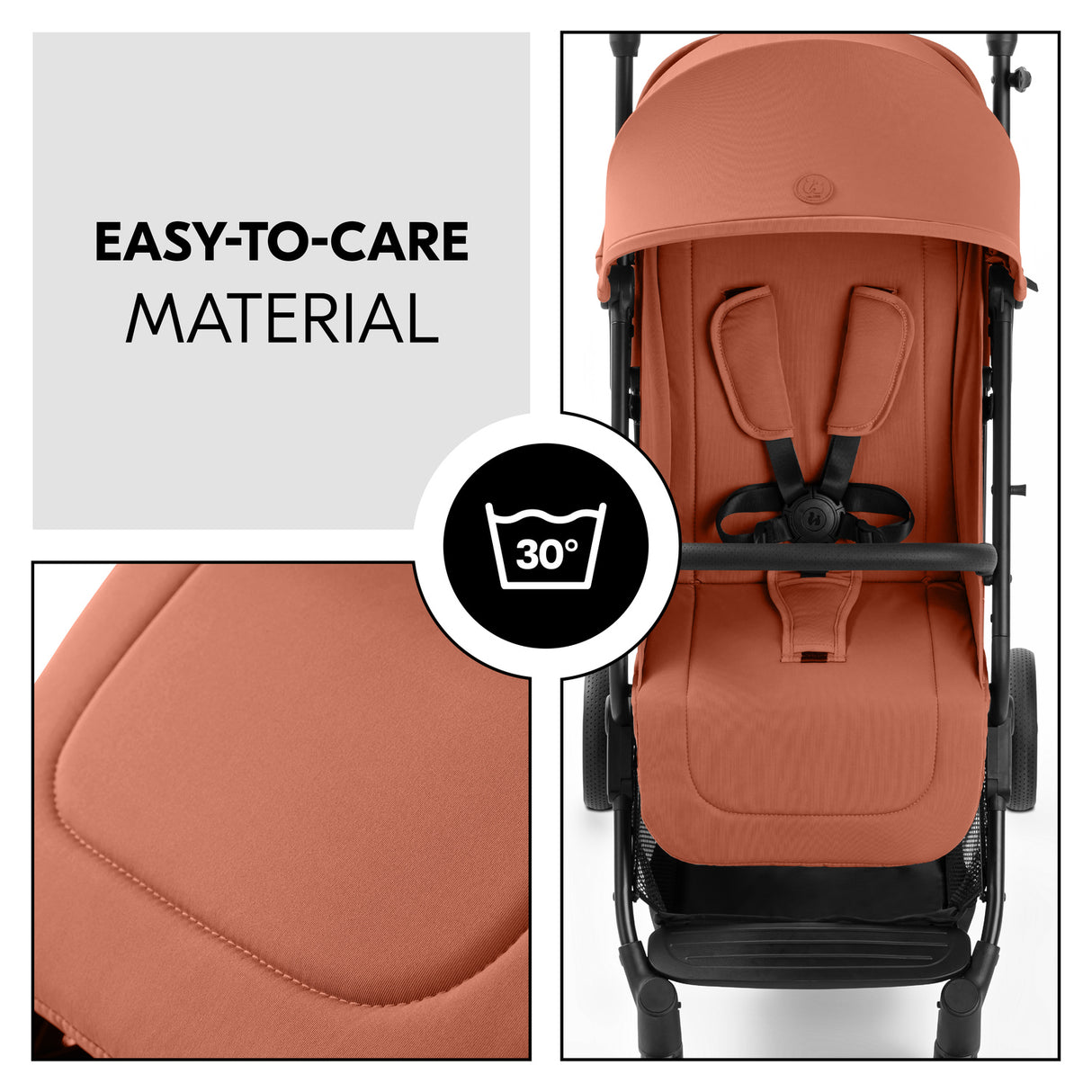 Hauck Travel N Care Plus Stroller - Cork