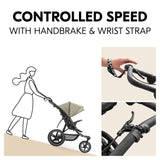 Hauck Runner 3 Pushchair - Olive