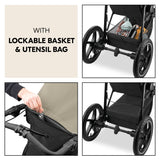 Hauck Runner 3 Pushchair - Olive