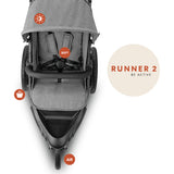 Hauck Runner 2 Pushchair - Grey Melange