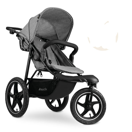 Hauck Runner 2 Pushchair - Grey Melange