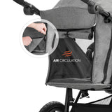 Hauck Runner 2 Pushchair - Grey Melange
