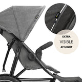 Hauck Runner 2 Pushchair - Grey Melange