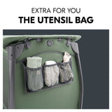 Hauck Play N Relax Centre Travel Cot - Dark Green