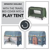 Hauck Play N Relax Centre Travel Cot - Dark Green