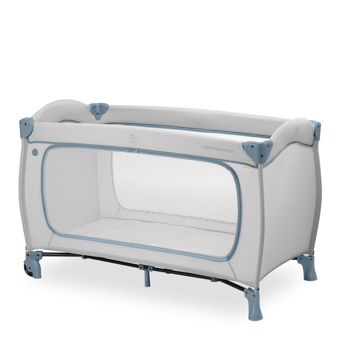 Hauck Sleep N Play Go Plus Travel Cot - Dusty Blue