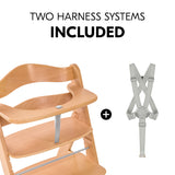 Hauck Alpha+ Wooden Highchair - Natural