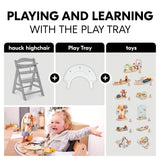 Hauck Alpha+ Wooden Highchair - Grey