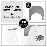 Hauck Alpha+ Highchair Click Tray - Grey