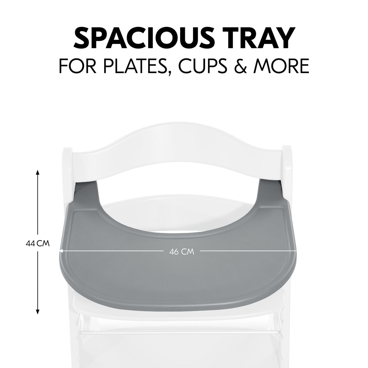 Hauck Alpha+ Highchair Click Tray - Grey